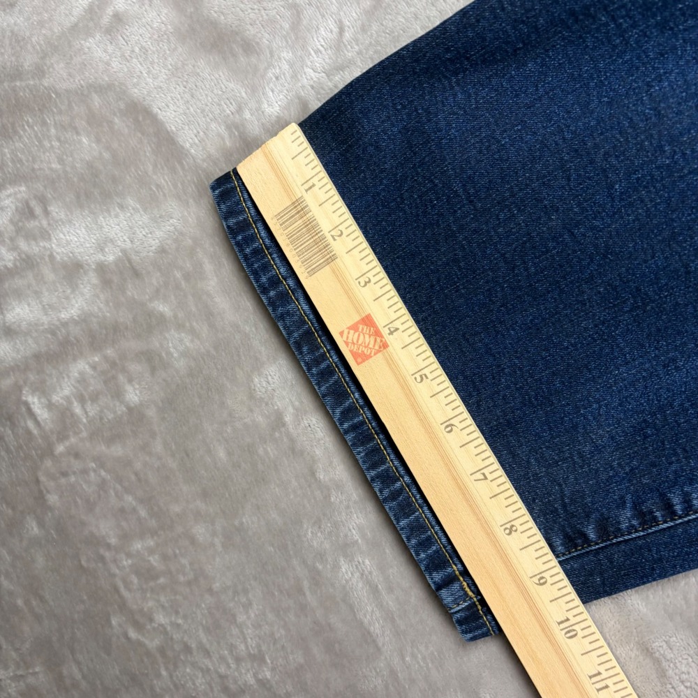 Diesel Jeans Widee R Womens 31 Wide Leg Relaxed Blue Denim Jeans High Rise RB065 - Picture 9 of 16